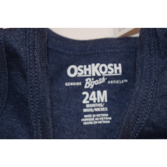 NWT OshKosh B'gosh Spaced Out Tank Size 24mo in Blue - Picture 3 of 5